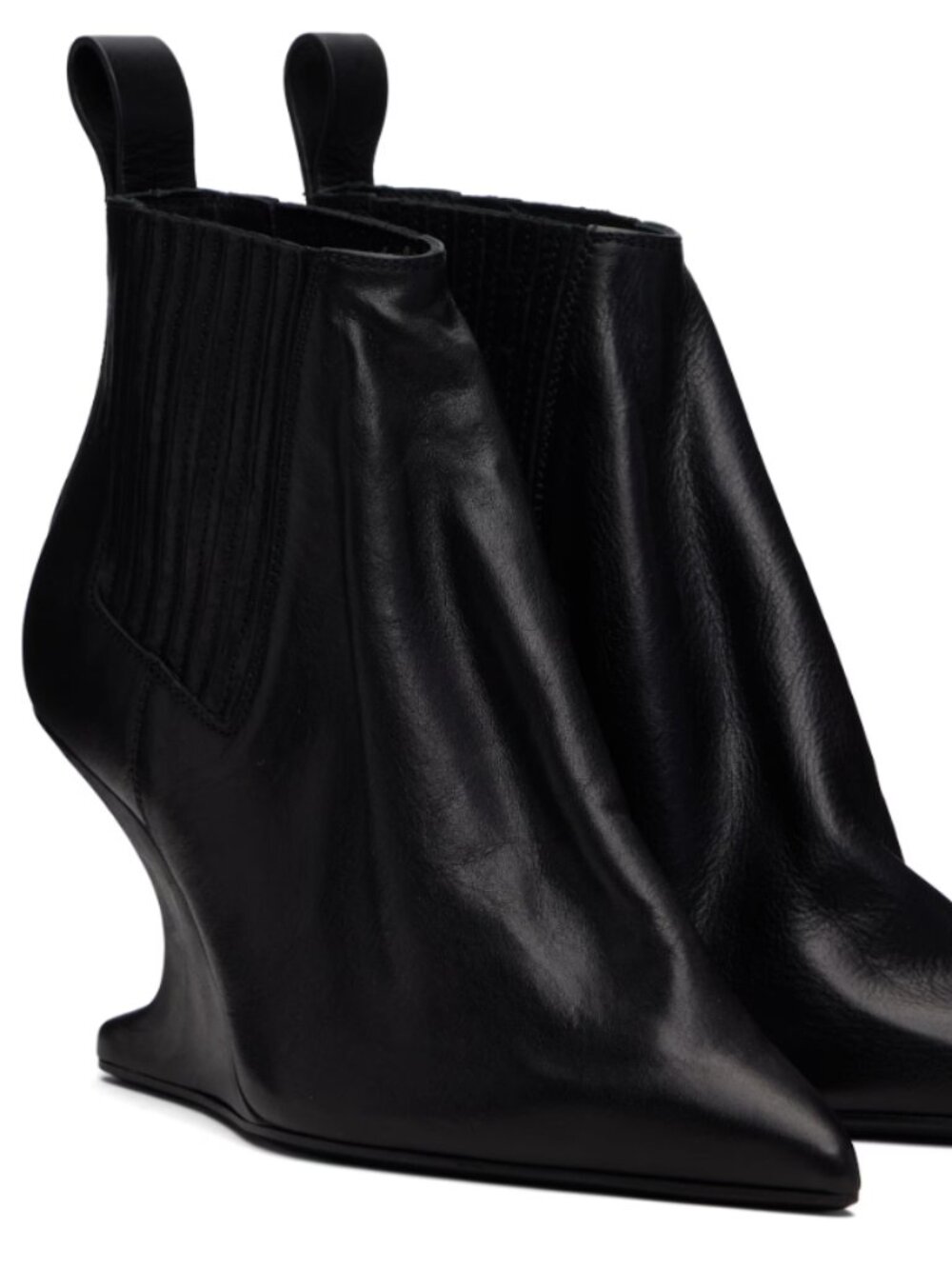 BNWT AW25 RICK OWENS "CONCORDIANS" LOOEC ANKLE TACO BOOTS 39